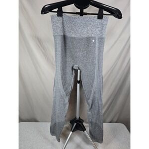 Size L Danskin Gray Colorblock Seamless Capri Leggings